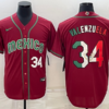 Mexico Fernando Valenzuela Red White Replica 2023 World Baseball Classic Jersey