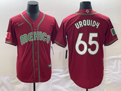 Mexico Jose Urquidy Red 2023 World Baseball Classic Jersey