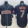 Mexico Jose Urquidy White Blue 2023 World Baseball Classic Jersey