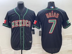 Mexico Julio Urias Black 2023 World Baseball Classic Jersey