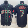 Mexico Julio Urias Black Royal 2023 World Baseball Classic Jersey