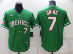 Mexico Julio Urias Green 2023 World Baseball Classic Jersey