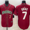 Mexico Julio Urias Red 2023 World Baseball Classic Jersey