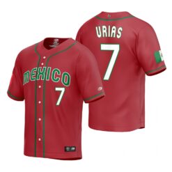 Mexico Julio Urias Red Replica 2023 World Baseball Classic Jersey
