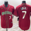 Mexico Julio Urias Red Royal Replica 2023 World Baseball Classic Jersey