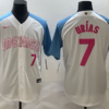 Mexico Julio Urias White Blue White 2023 World Baseball Classic Jersey