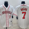 Mexico Julio Urias White Red White 2023 World Baseball Classic Jersey
