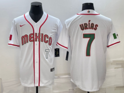 Mexico Julio Urias White White 2023 World Baseball Classic Jersey