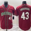 Mexico Patrick Sandoval White Blue 2023 World Baseball Classic Jersey
