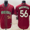 Mexico Randy Arozarena Red Green 2023 World Baseball Classic Jersey