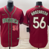 Mexico Randy Arozarena Red Navy 2023 World Baseball Classic Jersey