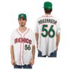 Mexico Randy Arozarena White Blue Navy 2023 World Baseball Classic Jersey