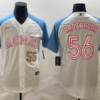 Mexico Randy Arozarena White Blue Red 2023 World Baseball Classic Jersey