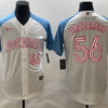 Mexico Randy Arozarena White Green 2023 World Baseball Classic Jersey