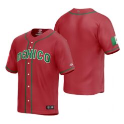 Mexico Red 2023 World Baseball Classic Jersey