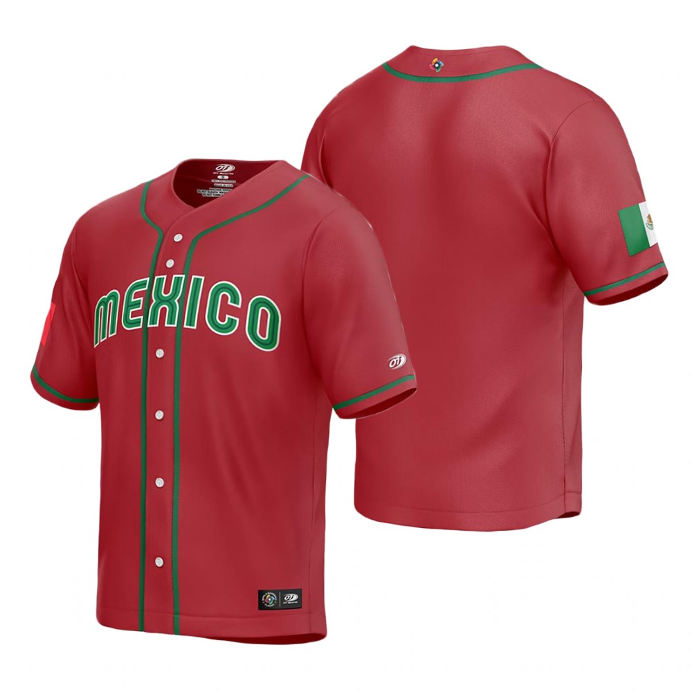 Mexico Red 2023 World Baseball Classic Jersey Mexico Red 2023 World Baseball Classic Jersey