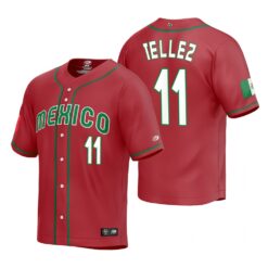 Mexico Rowdy Tellez Red Replica 2023 World Baseball Classic Jersey