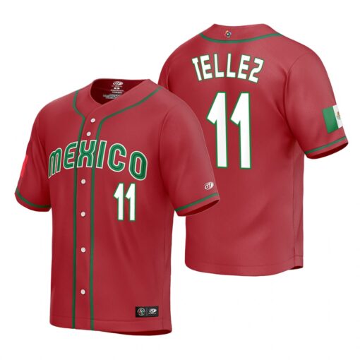 Mexico Rowdy Tellez Red Replica 2023 World Baseball Classic Jersey