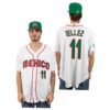 Mexico Victor Castaneda Red Replica 2023 World Baseball Classic Jersey