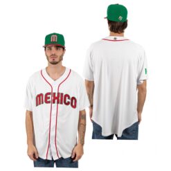 Mexico White 2023 World Baseball Classic Jersey