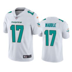 Miami Dolphins Jaylen Waddle White Limited Jersey