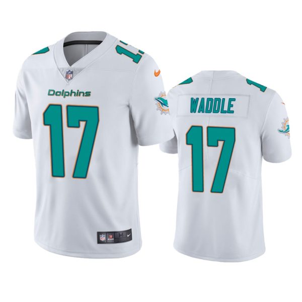 Miami Dolphins Jaylen Waddle White Limited Jersey Miami Dolphins Jaylen Waddle White Limited Jersey