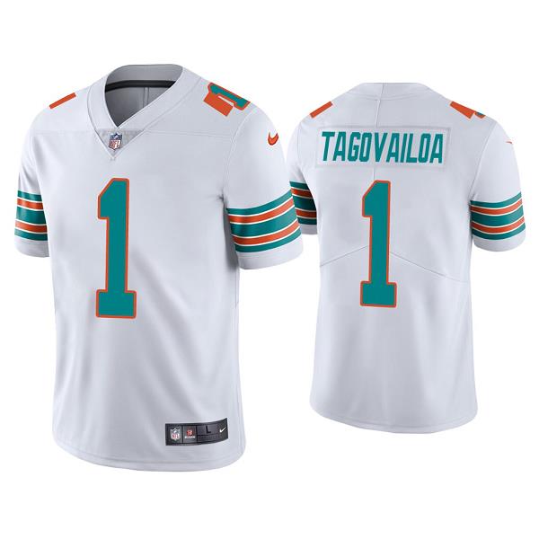 Miami Dolphins Tua Tagovailoa White Alternate Limited Jersey Miami Dolphins Tua Tagovailoa White Alternate Limited Jersey