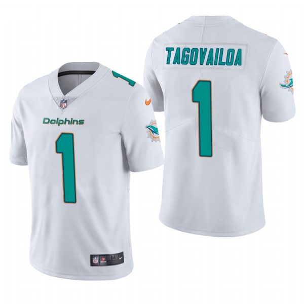 Miami Dolphins Tua Tagovailoa White Limited Jersey Miami Dolphins Tua Tagovailoa White Limited Jersey