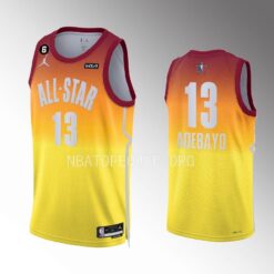Miami Heat Bam Adebayo 2023 NBA All-Star Orange Jersey