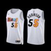 Miami Heat Duncan Robinson 2022-23 White Classic Edition Jersey