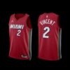 Miami Heat Gabe Vincent 2022-23 Black Icon Edition Jersey