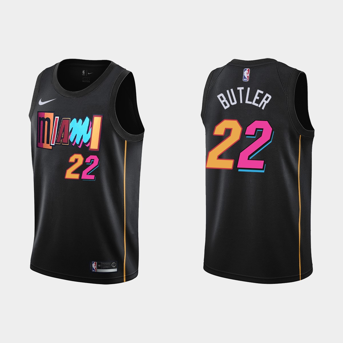 Miami Heat Jimmy Butler 2022 City Black Jersey Miami Heat Jimmy Butler 2022 City Black Jersey
