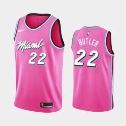 Miami Heat Jimmy Butler Pink Earned Edition Jersey