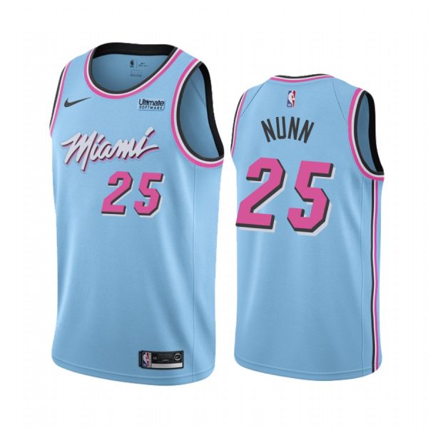 Miami Heat Kendrick Nunn 2020 Blue City Vice Night Jersey Miami Heat Kendrick Nunn 2020 Blue City Vice Night Jersey
