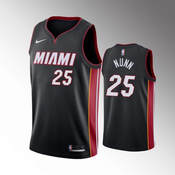 Miami Heat Kendrick Nunn Black Icon Jersey Miami Heat Kendrick Nunn Black Icon Jersey
