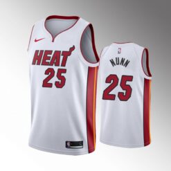 Miami Heat Kendrick Nunn White Association Jersey