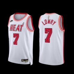 Miami Heat Kyle Lowry 2022-23 White Classic Edition Jersey