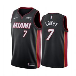 Miami Heat Kyle Lowry Black Icon Jersey