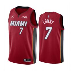 Miami Heat Kyle Lowry Red Statement Jersey