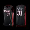 Miami Heat Max Strus 2022-23 Red Statement Edition Jersey