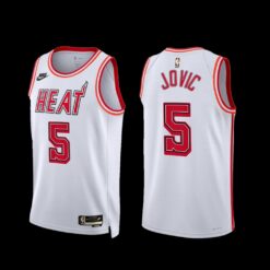 Miami Heat Nikola Jovic 2022-23 White Classic Edition Jersey