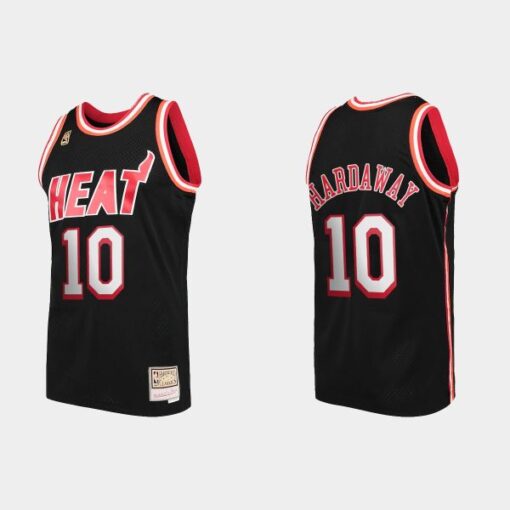 Miami Heat Tim Hardaway Black Throwback Jersey