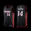 Miami Heat Tyler Herro 2022 City Black Jersey