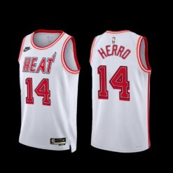 Miami Heat Tyler Herro 2022-23 White Classic Edition Jersey