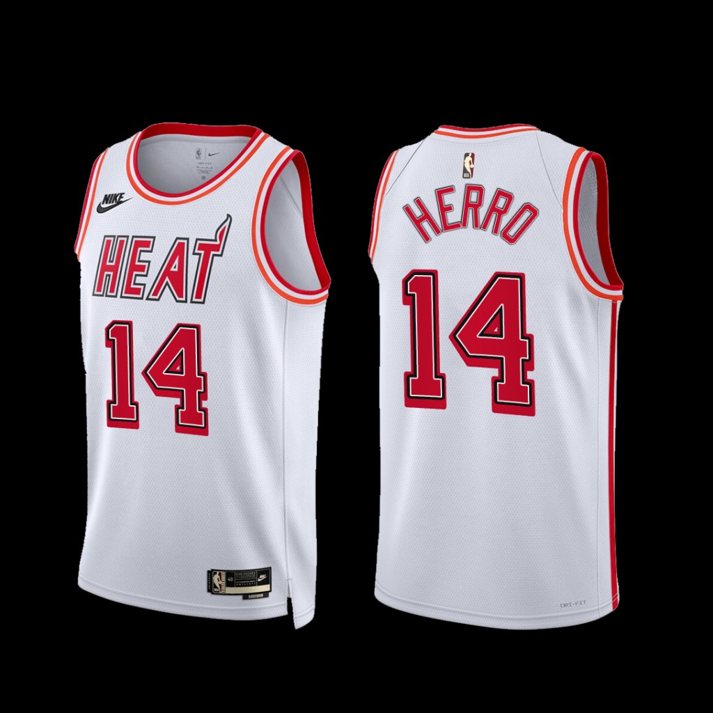 Miami Heat Tyler Herro 2022-23 White Classic Edition Jersey Miami Heat Tyler Herro 2022-23 White Classic Edition Jersey
