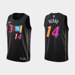 Miami Heat Tyler Herro 2022 City Black Jersey