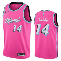 Miami Heat Tyler Herro Pink Earned Edition Jersey
