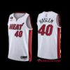 Miami Heat Victor Oladipo 2022-23 Association Edition Jersey White NO.6 Patch