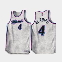 Miami Heat Victor Oladipo 2022-23 Earned Edition Jersey White