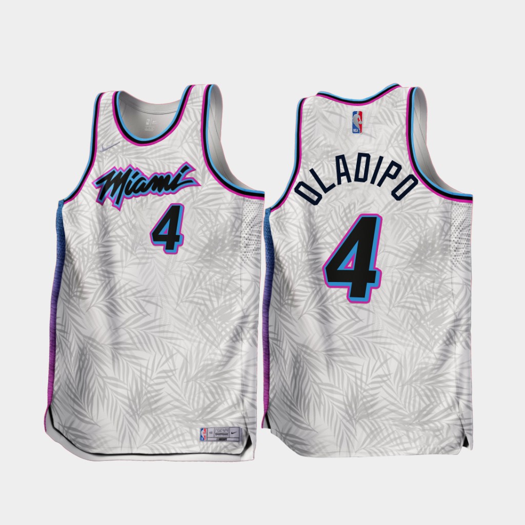 Miami Heat Victor Oladipo 2022-23 Earned Edition Jersey White Miami Heat Victor Oladipo 2022-23 Earned Edition Jersey White